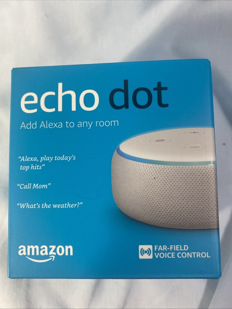 Amazon Echo Dot 3rd Generation Smart Speaker with Alexa Voice Control Sandstone