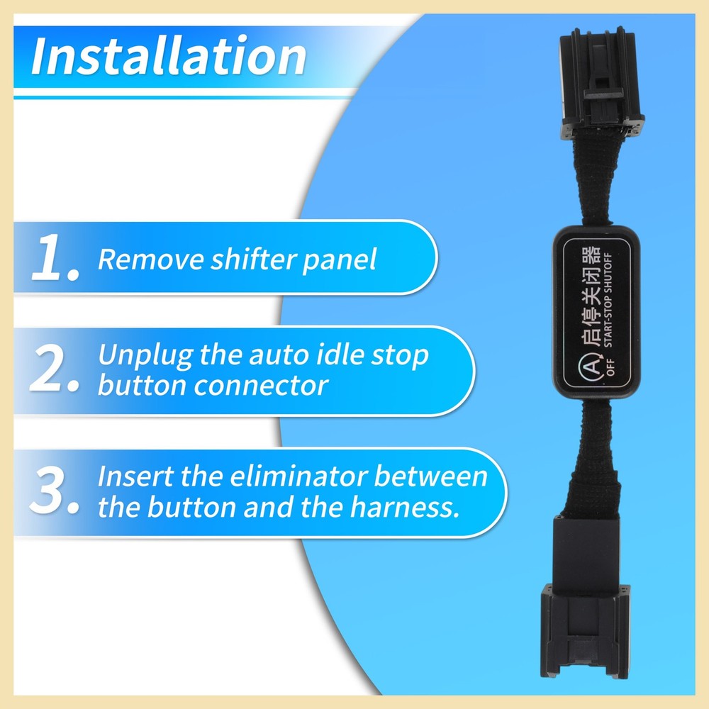 Idle Start Stop Eliminator for GMC Sierra 1500 Auto Start/Stop Disable 1 Pc