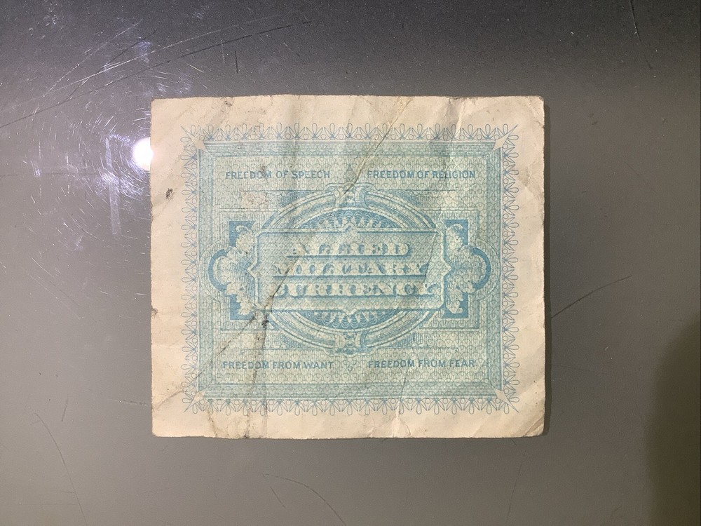 Italy 5 Lire 1943 Circulated