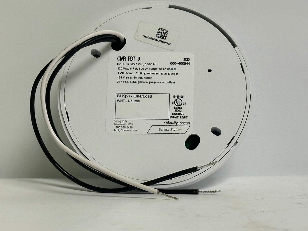 Sensor Switch (CMR-PDT-9) Dual Technology Ceiling Mount Occupancy Sensor