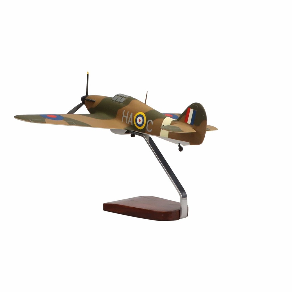 NEW Hawker Hurricane Large Mahogany Model