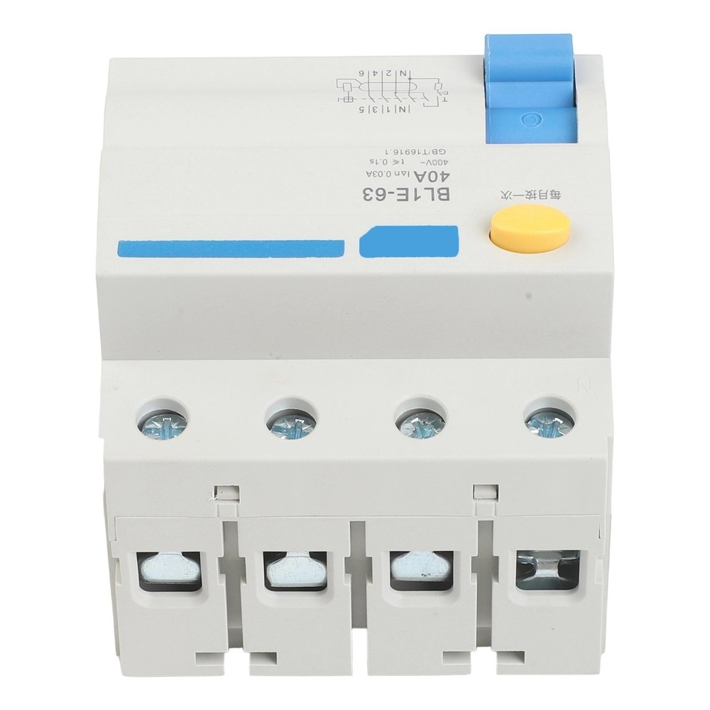 3P+N ML1E63 Leakage Protector With Screw Fixed Installation For Stability