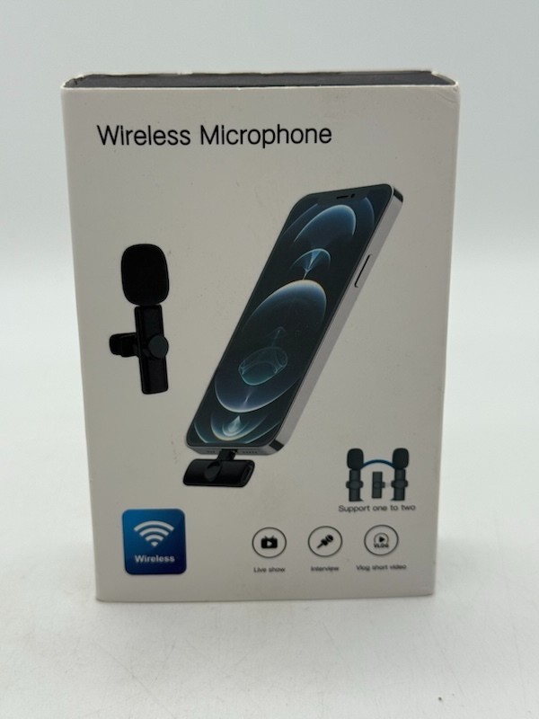 2 Pack KII Wireless Lavalier Microphones New In Box