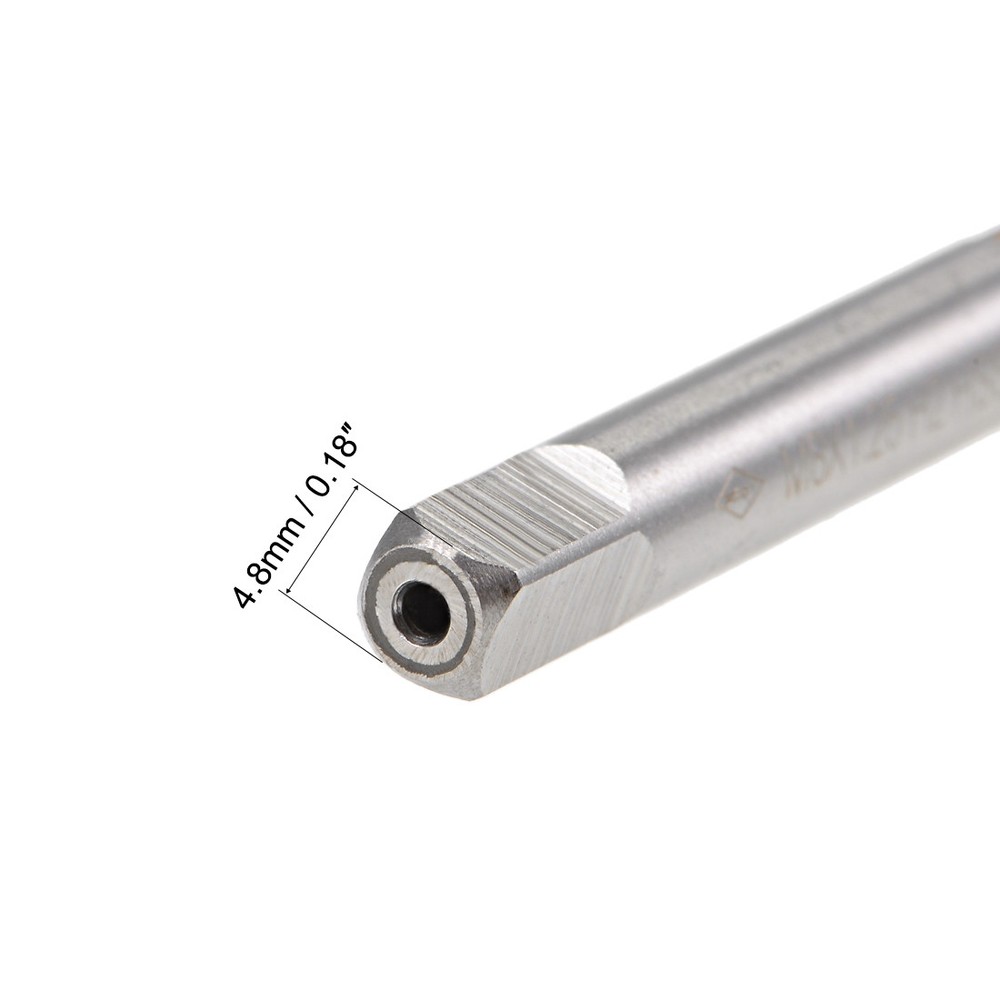 2pcs Spiral Point Threading Tap M8 Thread 1.25 Pitch Titanium Coated HSS