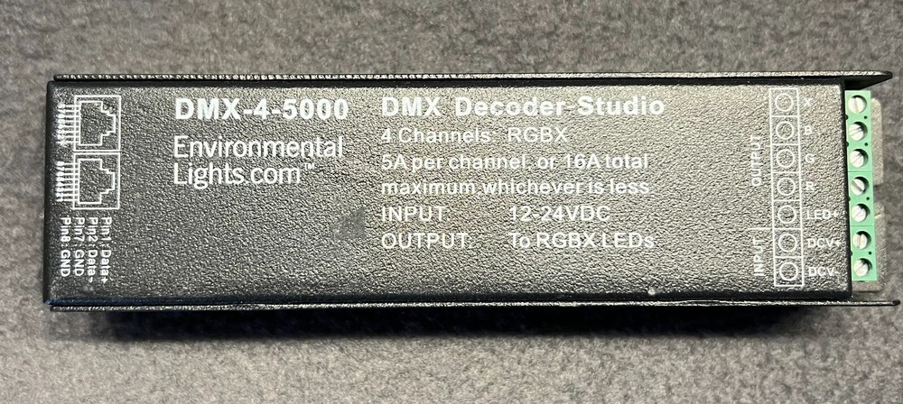 Environmental Lights DMX-4-5000 Decoder-Studio