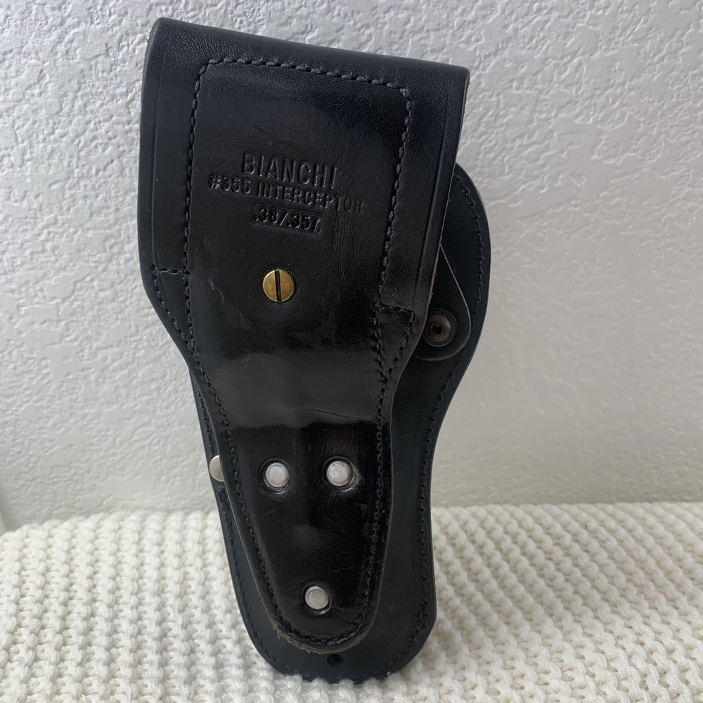 Bianchi #355 Interceptor Basket Weave Gun Holster .38/.357