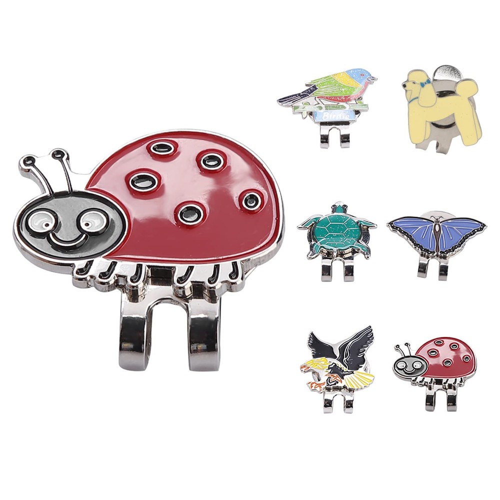 Golf Hat Clip, Magnetic Ball Aiming Marker Training Aids Accessories...