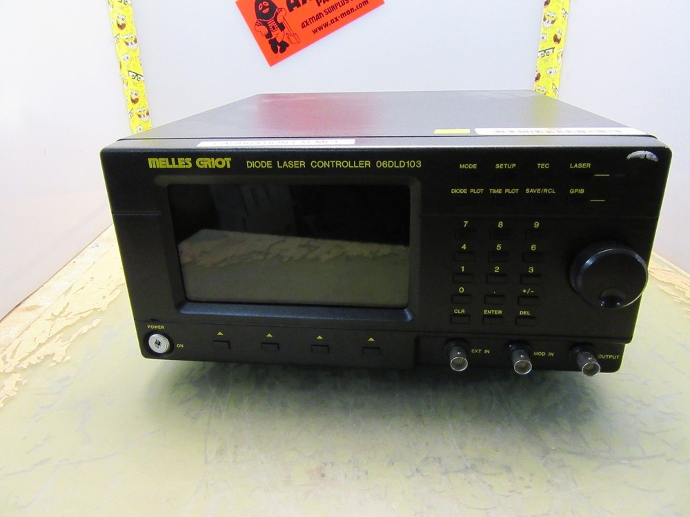 Melles Griot 06DLD103 diode laser controller [4*C-34]