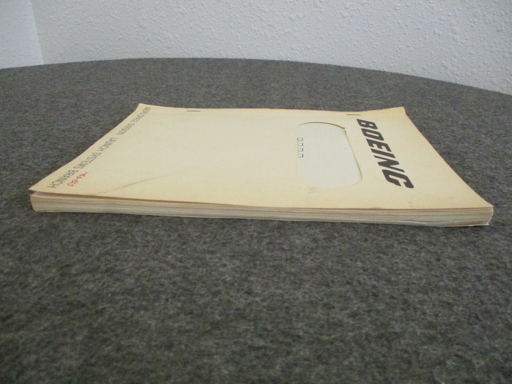 1964 NASA SATURN/ APOLLO - BOEING AEROSPACE TRAINING MANUAL BOOLEAN ALGEBRA