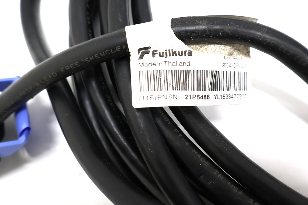 Fujitsu 21P5456 10-Meter Remote I/O (RIO) Copper Cable Black