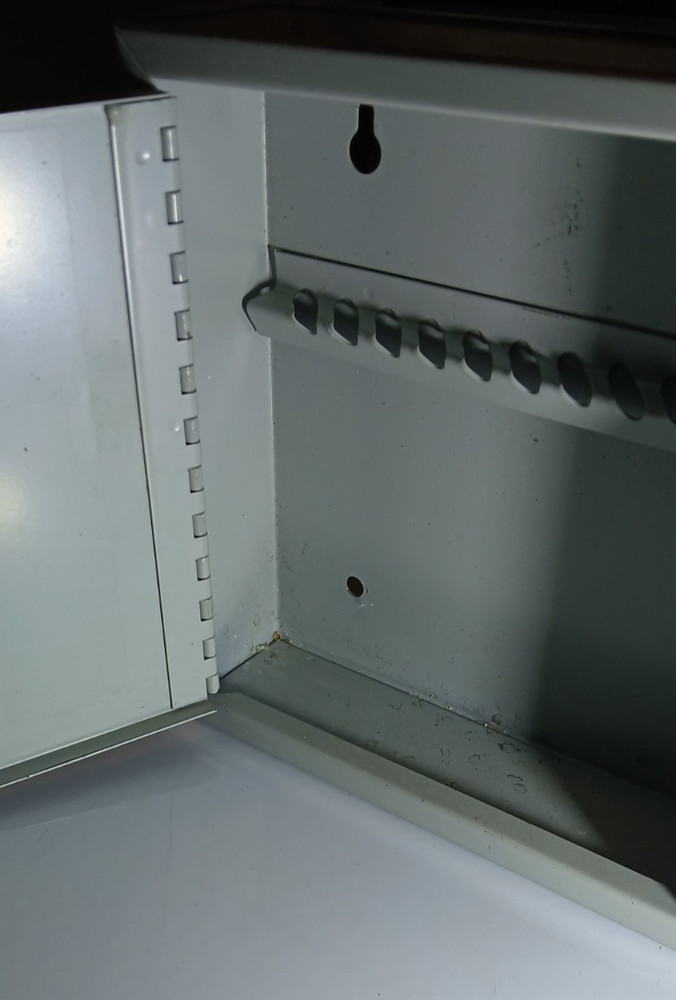 Security Locking Wall Mount Key Lock Cabinet W/2 Keys