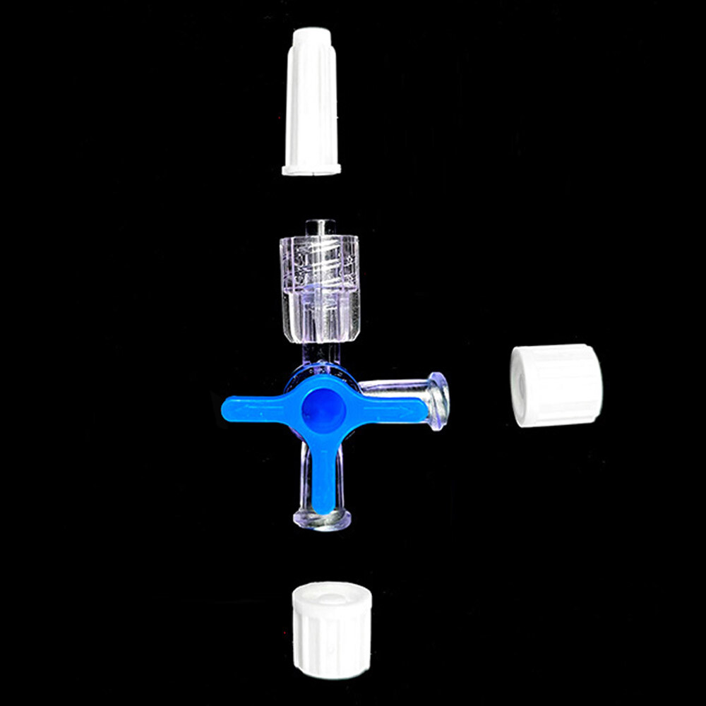 10 PCS Three Way Luer Lock Connection Durable Plastic Accessories for Home Use