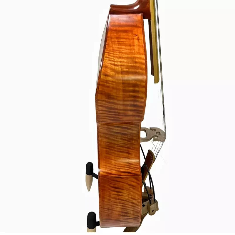 Brown 6 string viola da gamba 29",Professional Viol,Whole maple back,Great sound