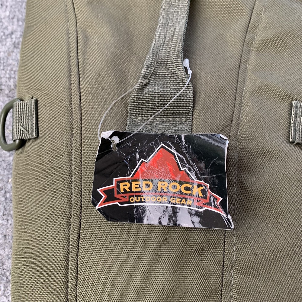 Red Rock Hydration System Carrier Army Green Camelback Two Pouches “NO BLADDER”