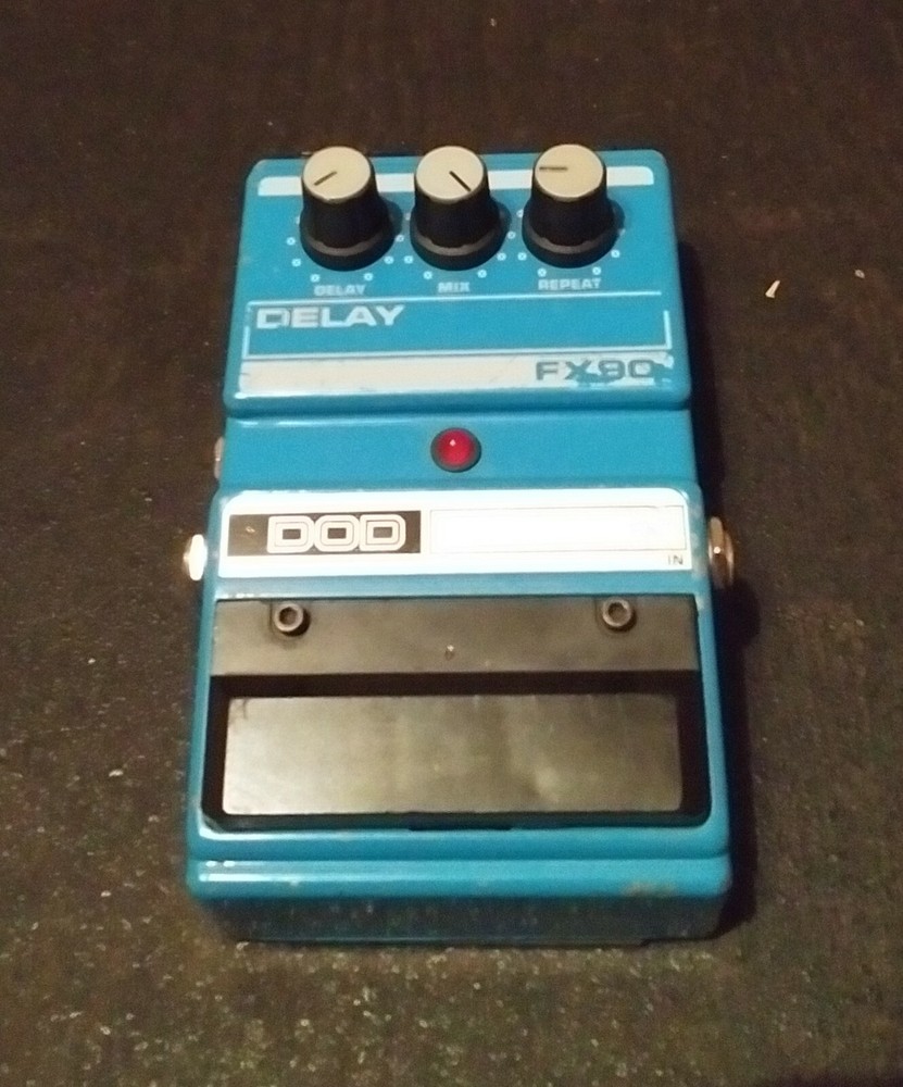 DOD Digitech FX90 Analog Delay Echo Rare Vintage Guitar Effect Pedal