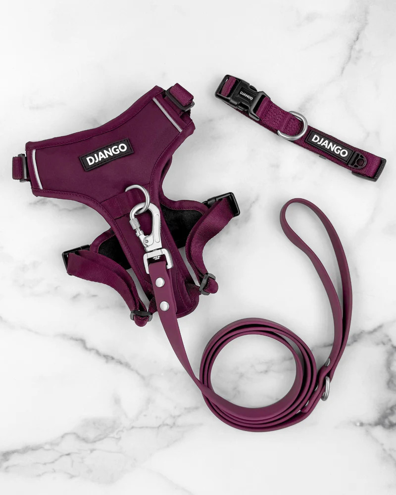 NWT Django Tahoe No Pull Dog Harness - Raspberry Purple
