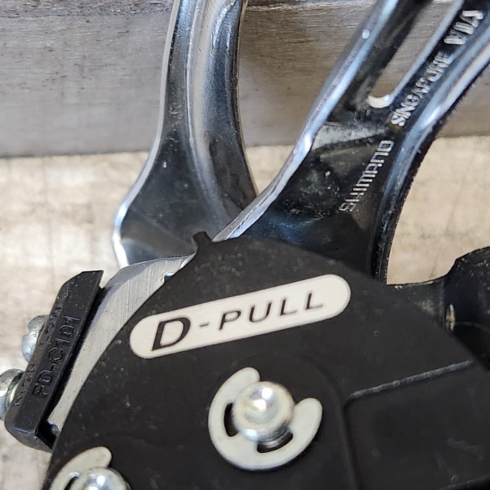2000 Shimano Triple Front Derailleur w/ Bottom Bracket Mount Dual Pull 3x MTB