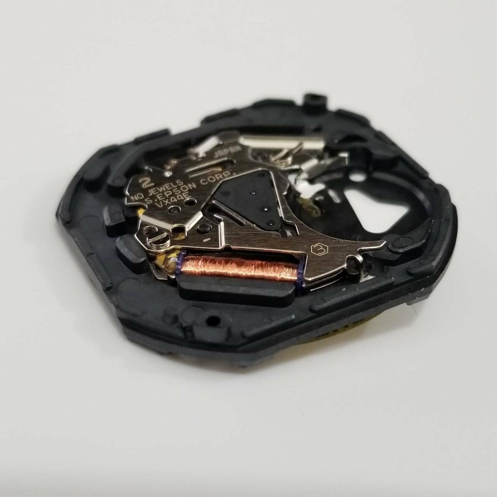 25.6mm Diameter 3 Hands Quartz Watch Replacement Movement For VX44E 11½ ‴