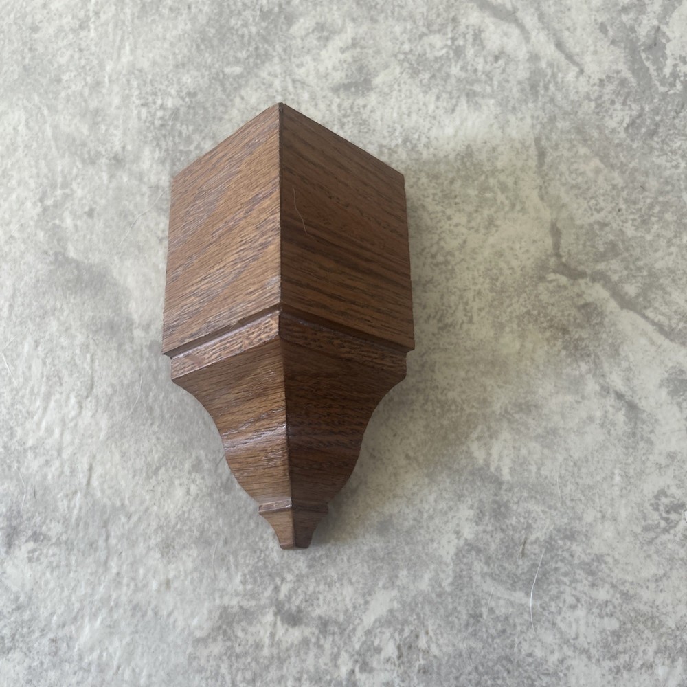 Crown Molding Corners Solid Oak Inside Blocks For 3 5/8” Transition