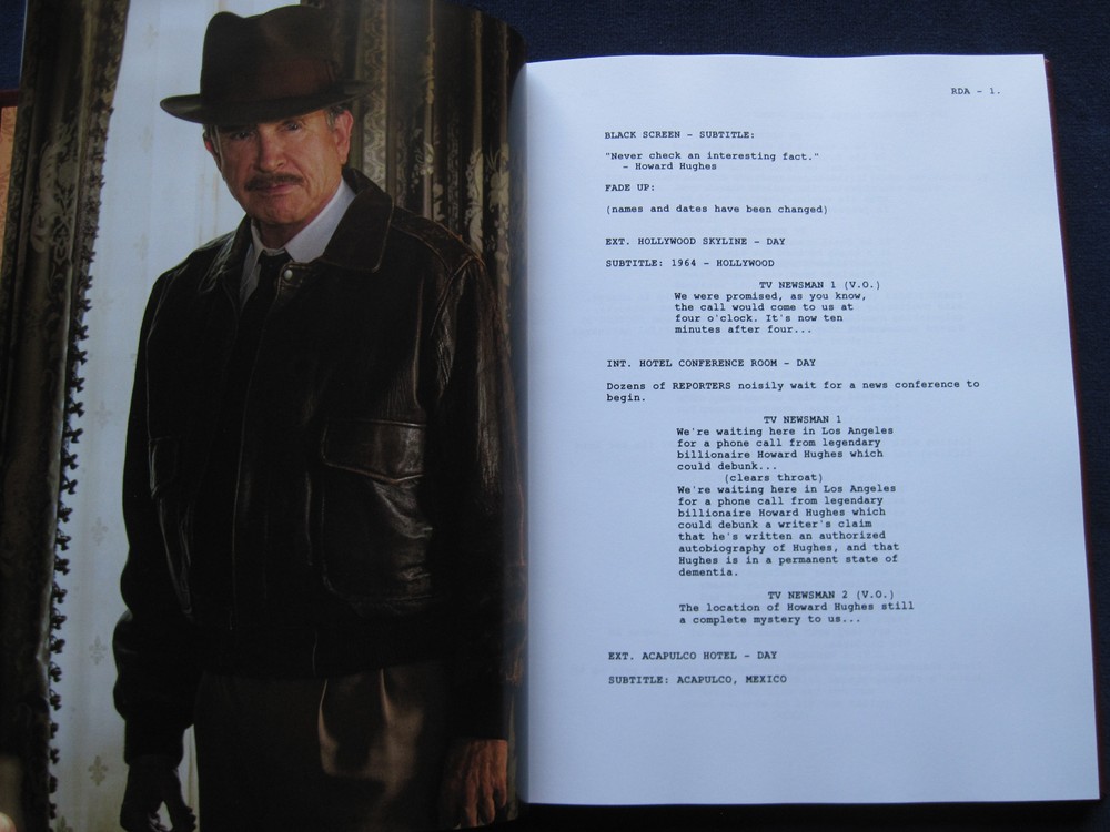 RULES DON'T APPLY - SCRIPT by WARREN BEATTY - PRIVATELY PRINTED - Hardbound