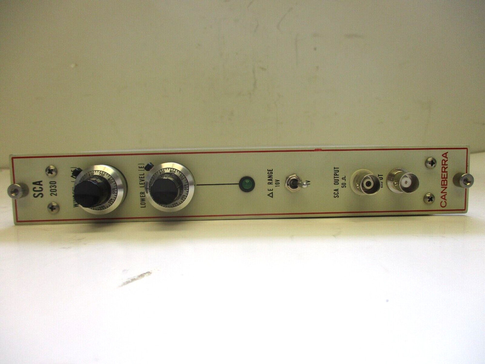 CANBERRA SINGLE CHANNEL ANALYZER MODULE MODEL 2030