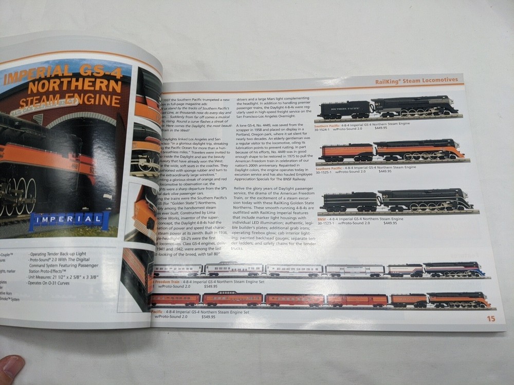 MTH Electric Trains 2009 Volume One Catalog