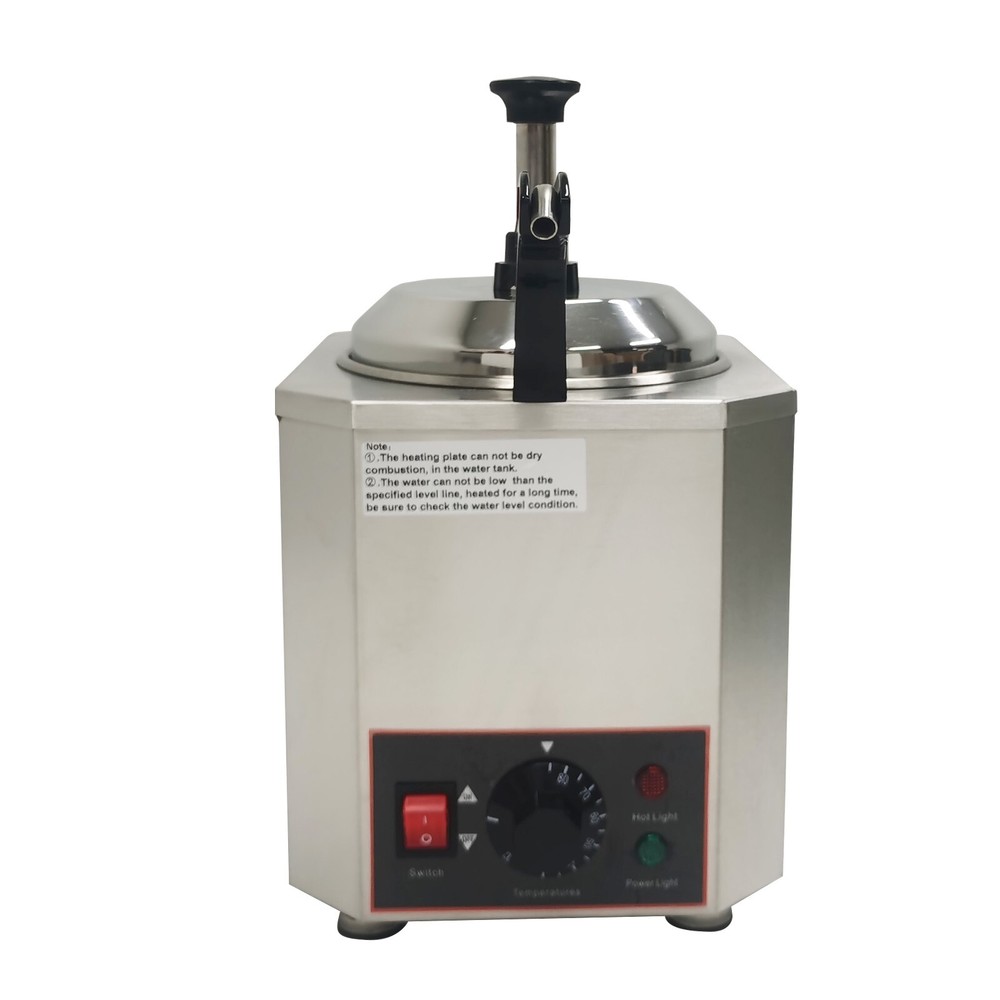 1L 110V Double Control Water-Barrier Heating Pump-Type Sauce Warmer Machine Tool