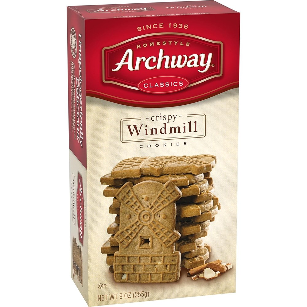 Archway Cookies, Crispy Windmill 9 Oz Box 9
