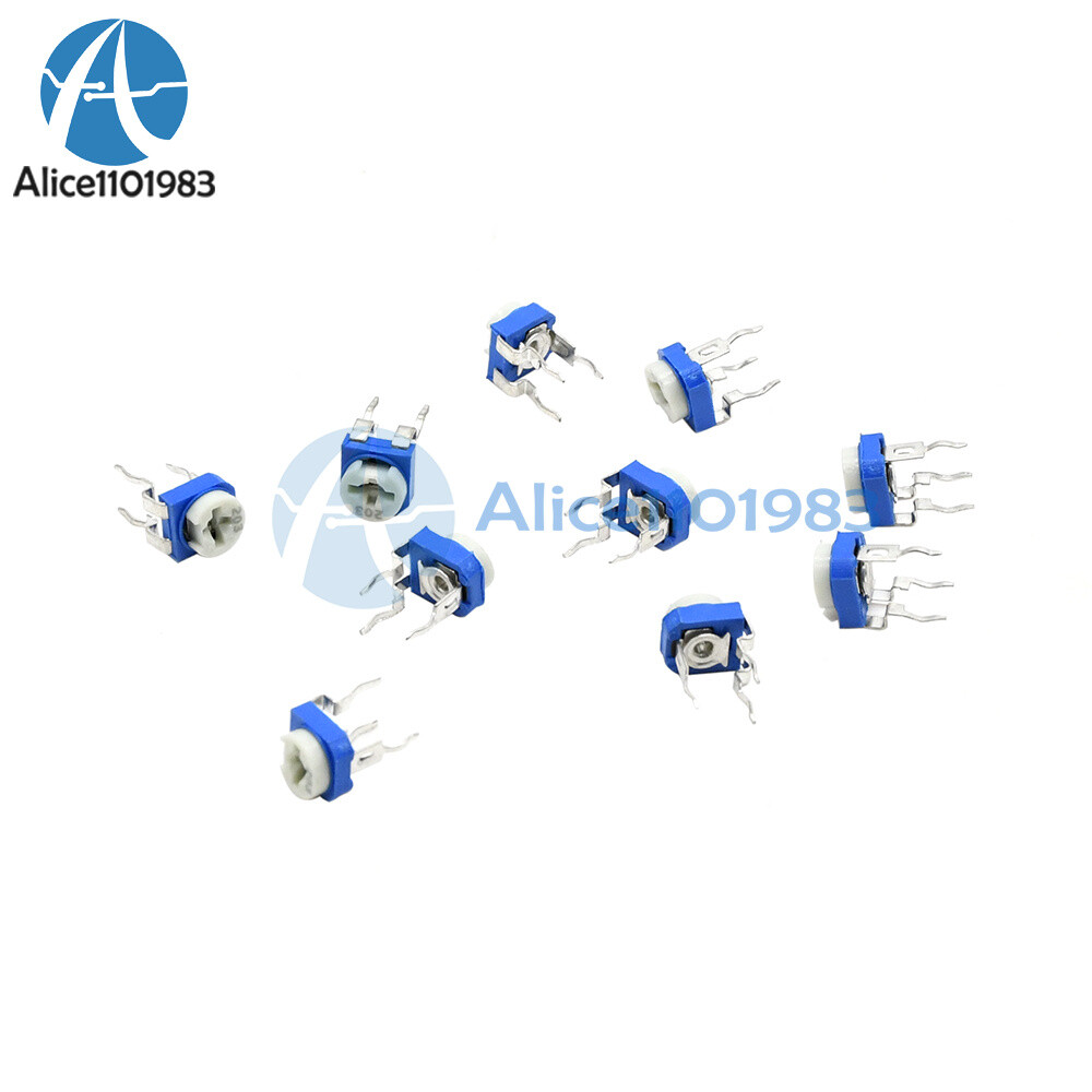 9/10 Specifications 18 20 50 100PCS Potentiometer Adjustable Resistance Package