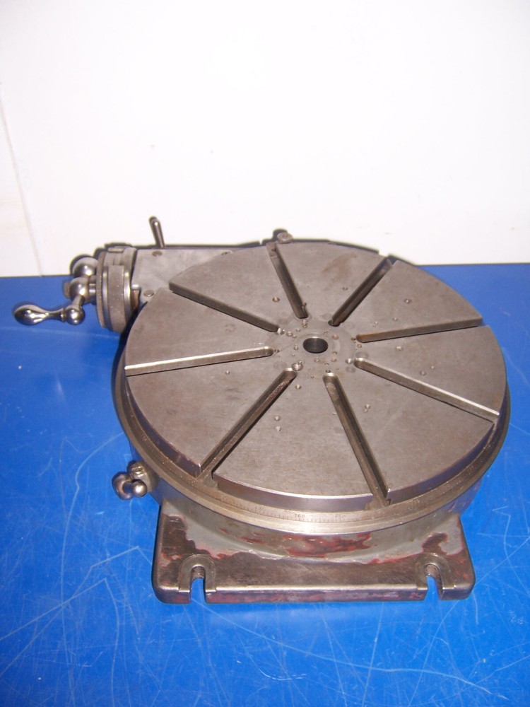 13583 Hauser 618 12" Percision Rotary Table