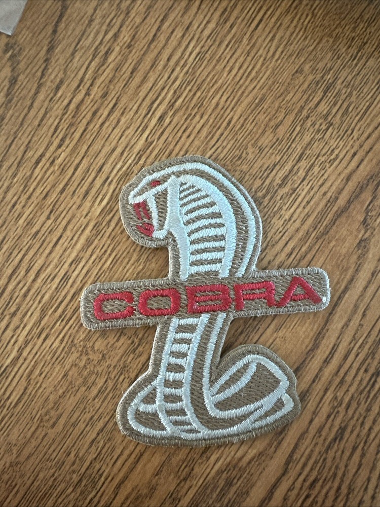 Coiled Cobra Snake Patch - Ford Licensed Product