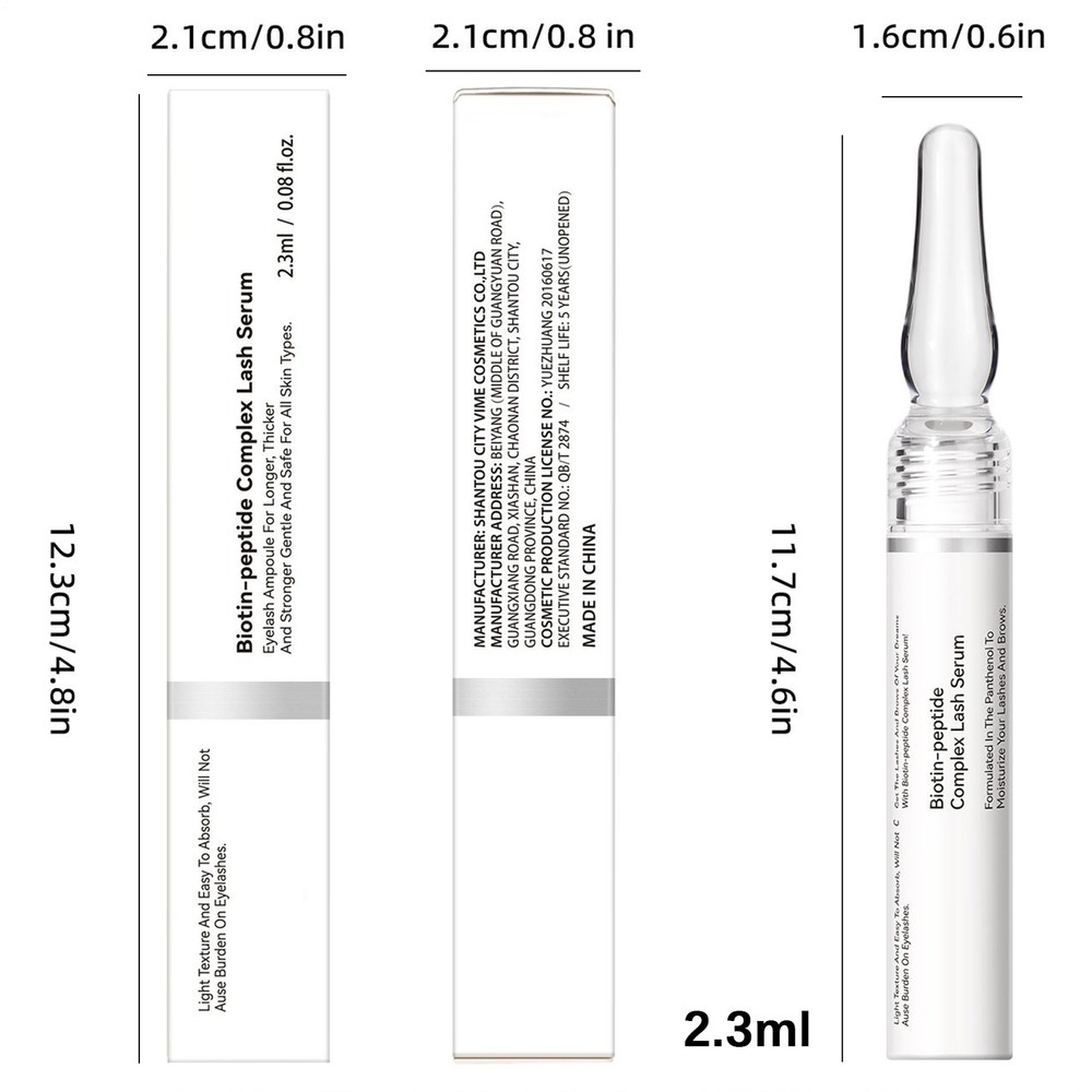 Eyelash Growth Enhancer Effective Natural Eyelash Liquid Growth Lotion-