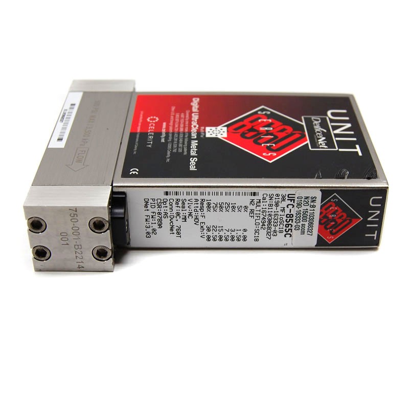 Celerity Unit UFC-8565C Mass Flow Controller MFC Valve D-Net (N2O/15SLM) C-Seals