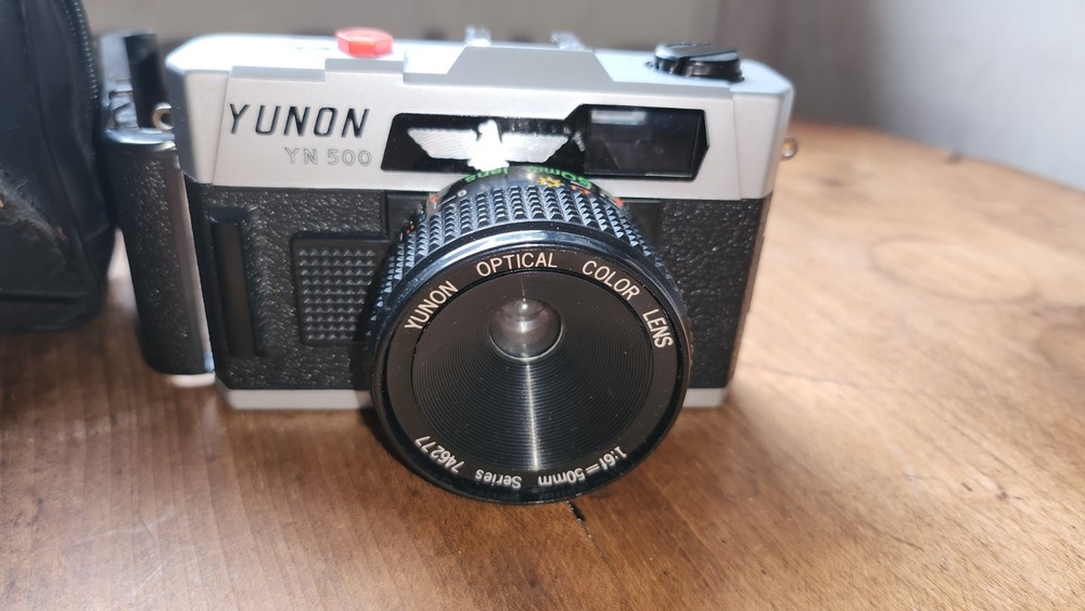 Vintage Yunon YN 500 35mm Camera, Untested, with Case