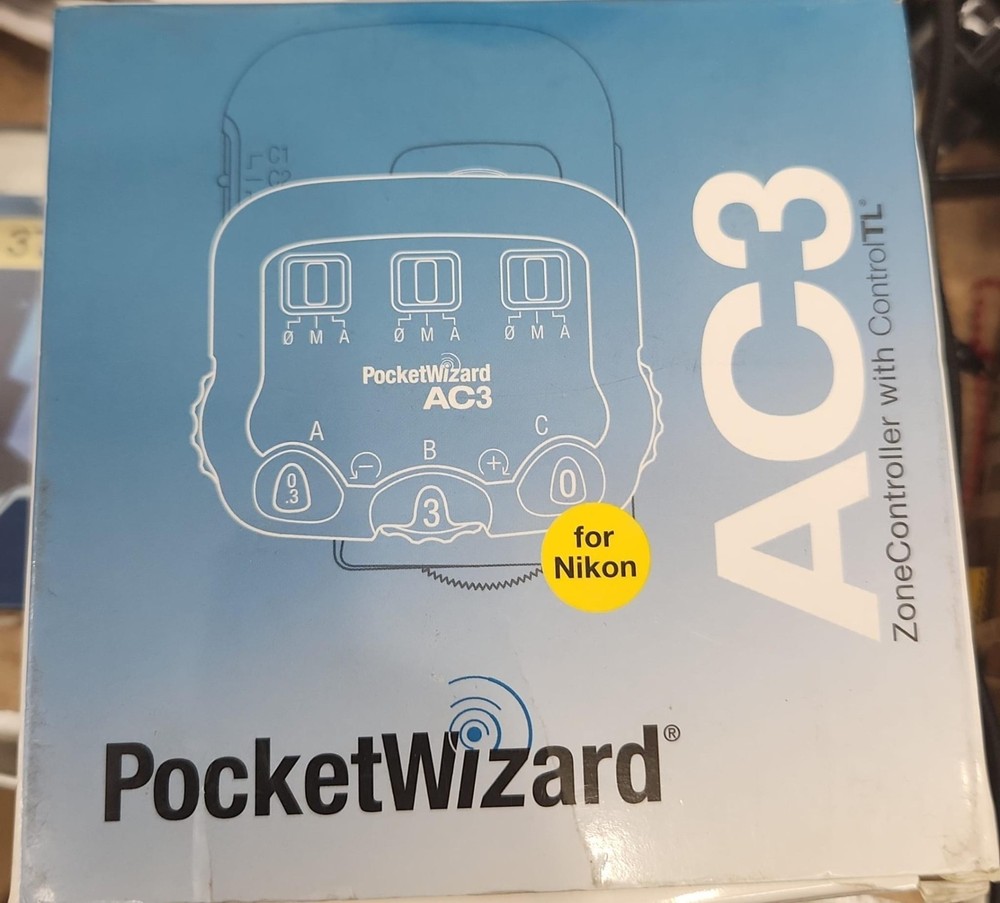 PocketWizard AC3 ZoneController for Nikon DSLR Open box