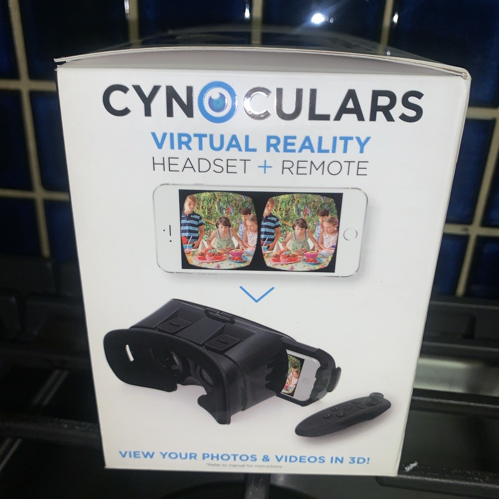 Cynoculars Virtual Reality Headset and Wireless Remote
