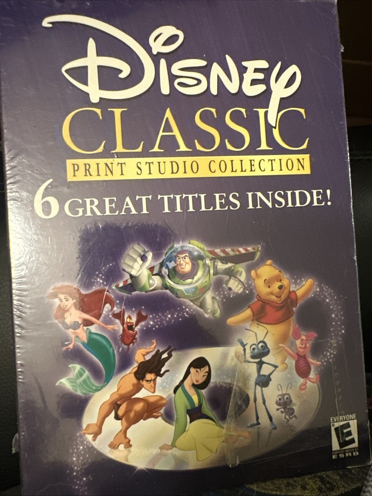 Disney's Classic Print Studio Collection CD ROM