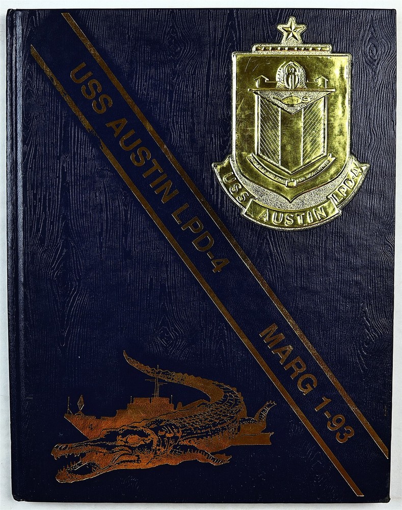USS Austin (LPD-4) 1993 Mediterranean Deployment Cruise Book