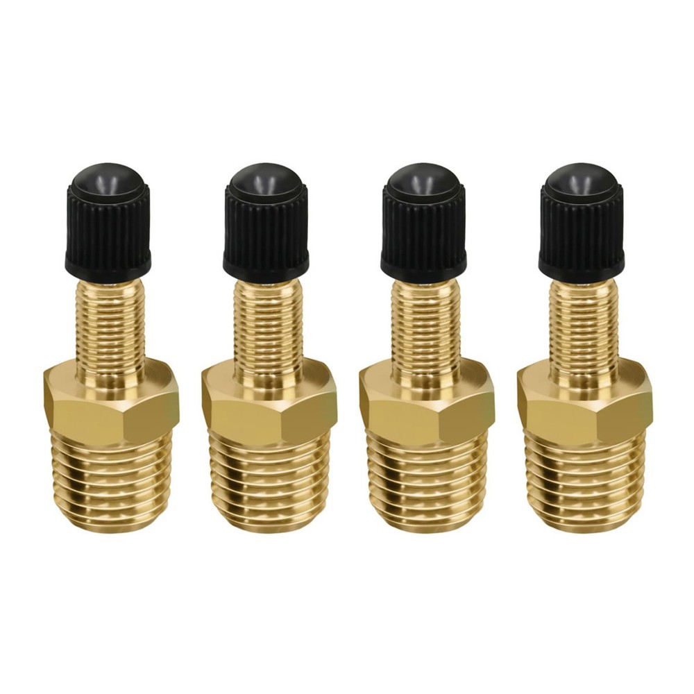Solid Brass Construction Air Chuck Adapter Standard for Schrader Valve (M)