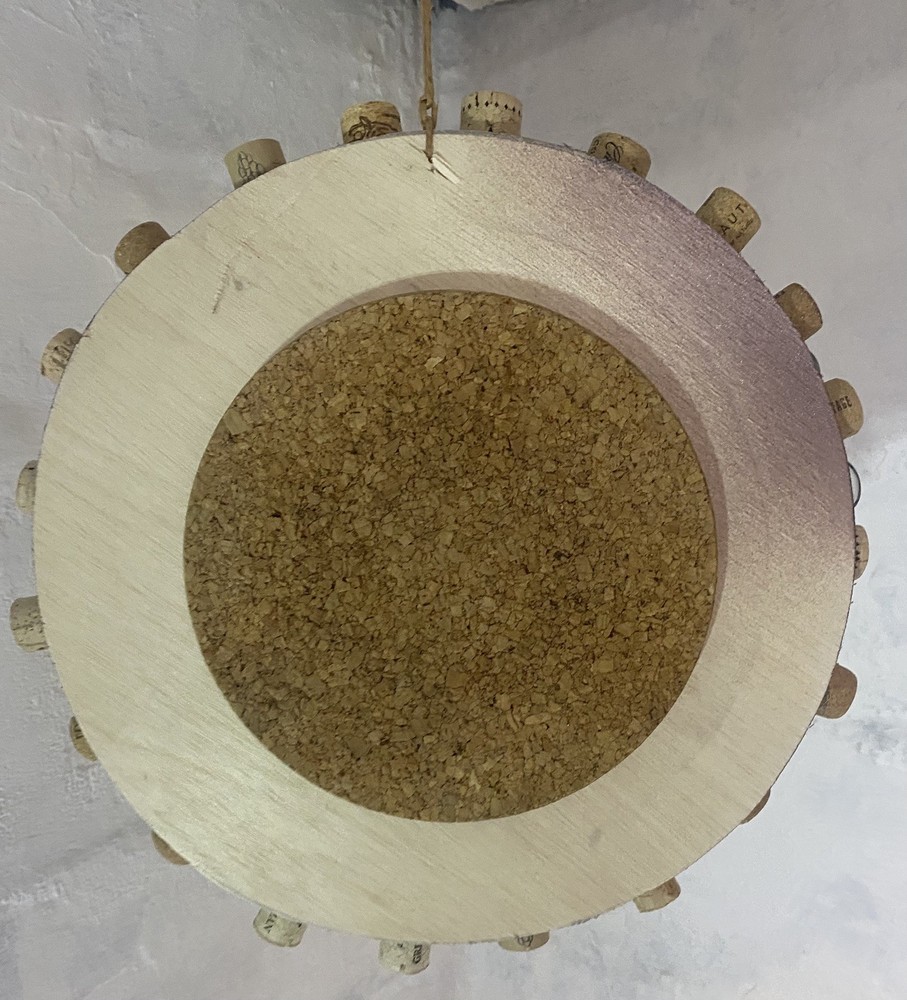 Decorative Handmade Wine Cork Wreath