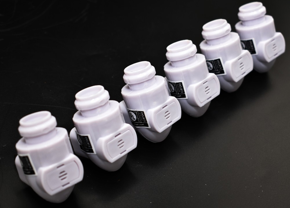 3 Pack: Night Light Base / Socket / Plug - Automatic Light Sensor DIY Nite Light