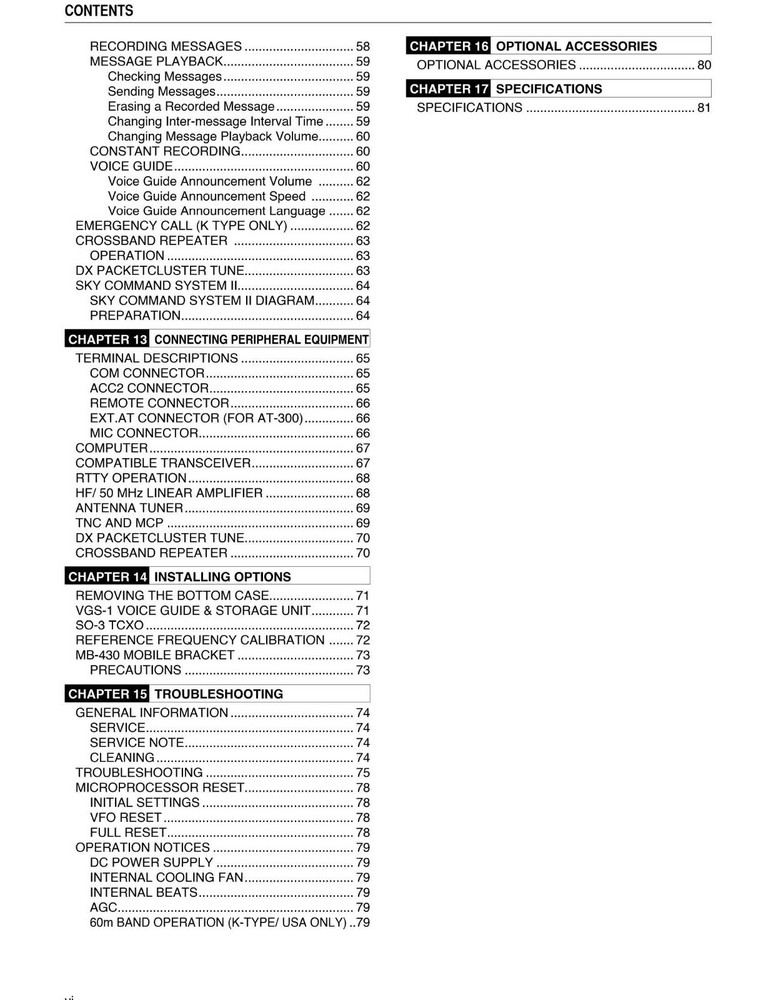 Kenwood TS-590S Operator Instruction Manual User Guide COIL BOUND