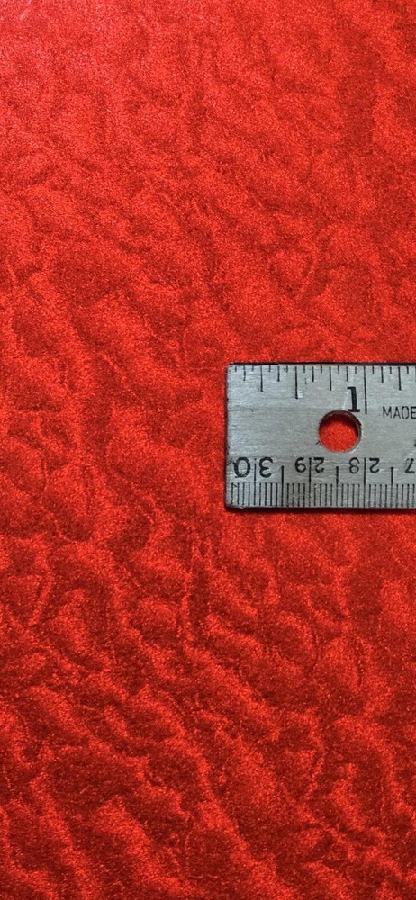 Fluorescent Red Leaf Sign Vinyl Plotter Cutter 24" x 10 ft