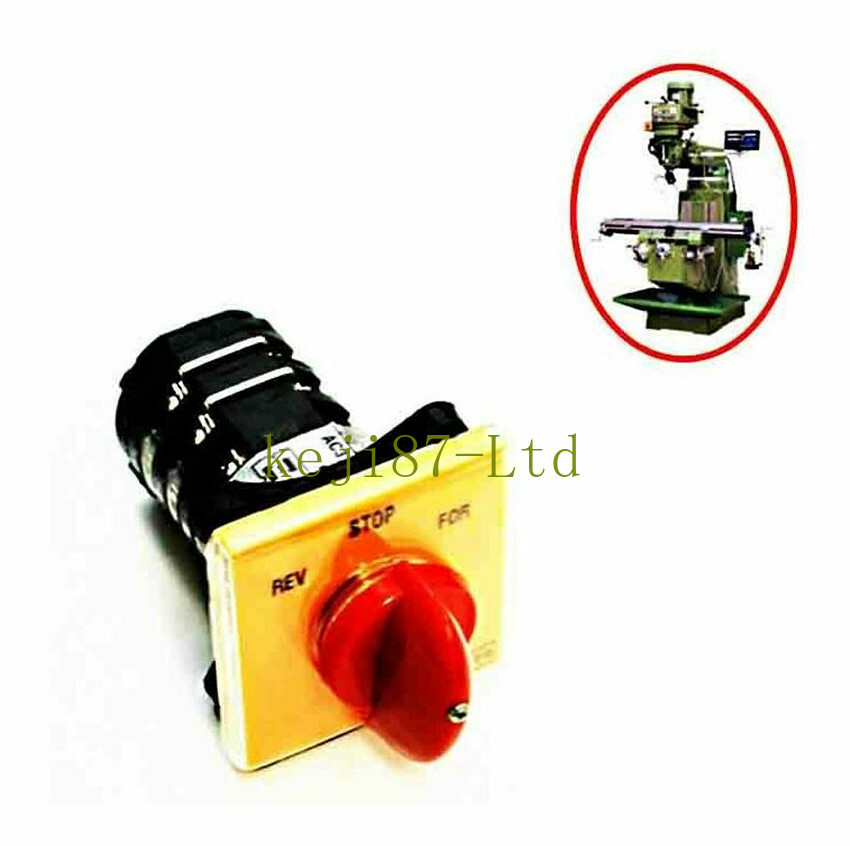 Bridgeport Milling Machine CNC Part - Forward Reverse 3 Phase Motor Mill Switch