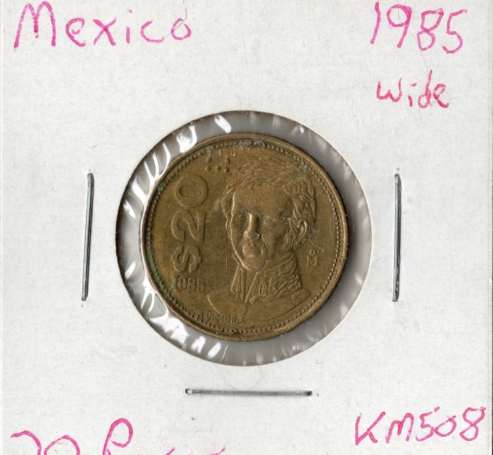 Coin Mexico 20 Pesos 1985 KM508