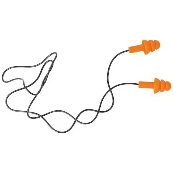 Corded Ear Plugs (6-Pairs)