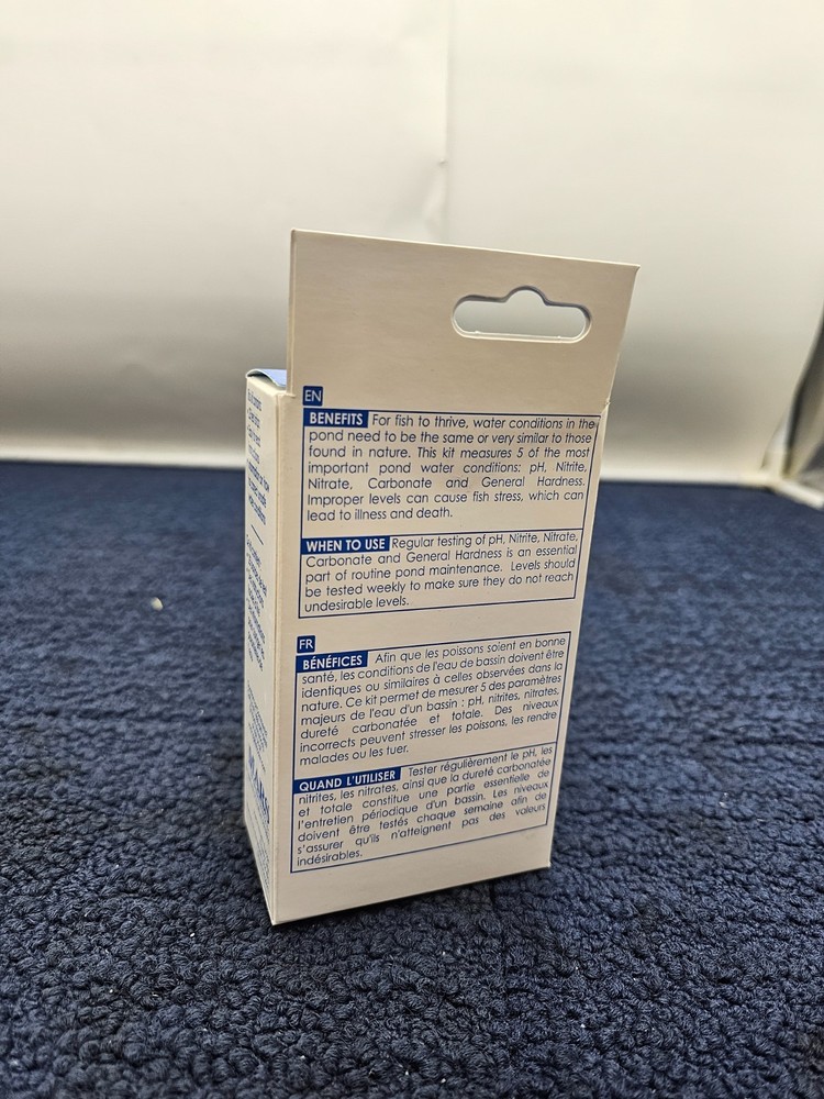 (QTY 25) API Pond 164F: 5-in-1 Water Pond Test Strips - Water Problem Solving