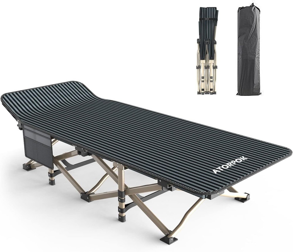 Camping Cot for Adults Comfortable Tent Folding Cot for Sleeping Lightweight US