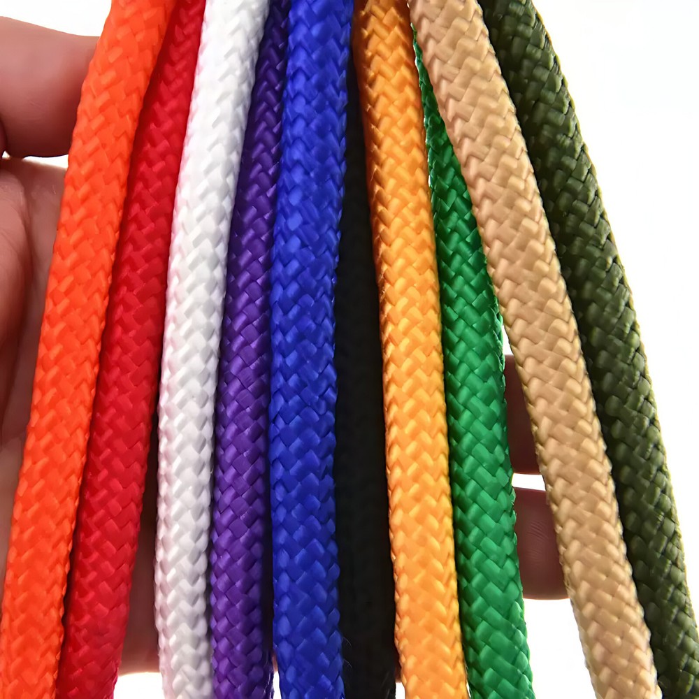 Nylon Rope Braided Polypropylene Poly Cord Strong String Boating Camping Sailing