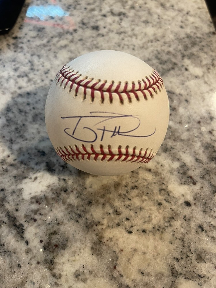 PSA TROY PATTON SIGNED AUTOGRAPHED BASEBALL OFFICIAL MLB BALL ORIOLES